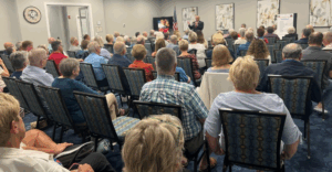 Mark Smith at General Meeting 10:21, Edisto Room, Pinckney Hall