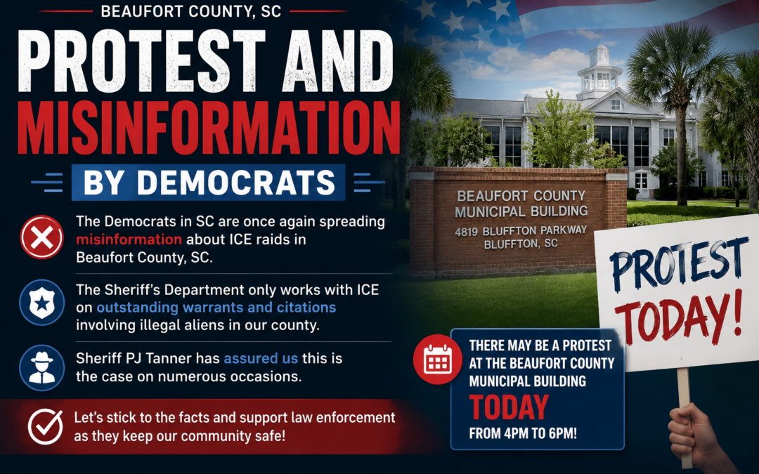 Beaufort County Officials Address Misinformation About ICE Cooperation Amid Planned Protest