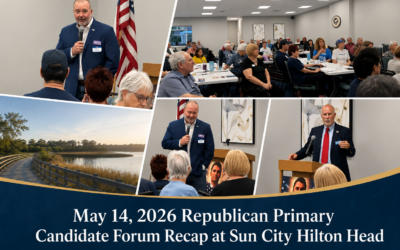 May 14, 2026 Republican Primary Candidate Forum Recap at Sun City Hilton Head